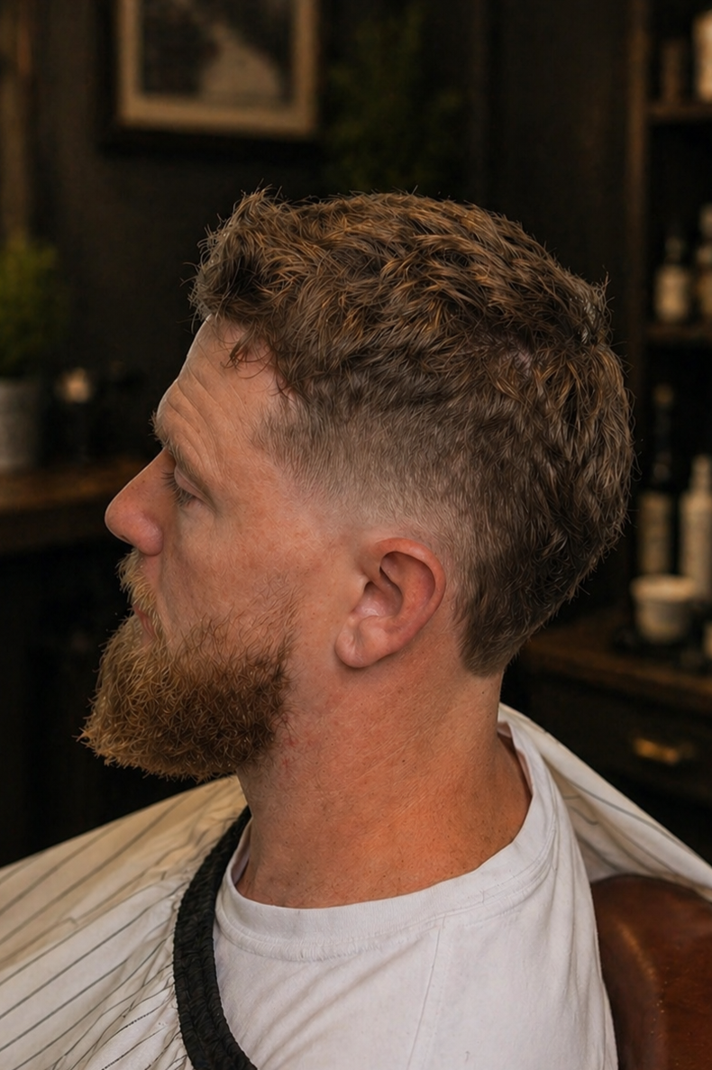 Professional beard trim at Wassily Cuts