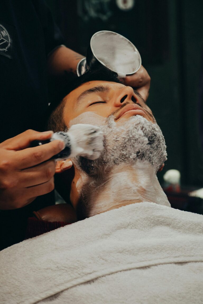 Straight razor shave service at Wassily Cuts